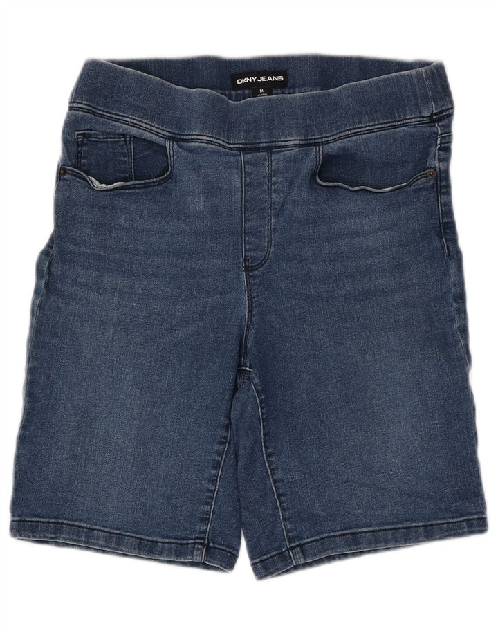 Pantalones cortos vaqueros DKNY para mujer medianos W30 algodón azul