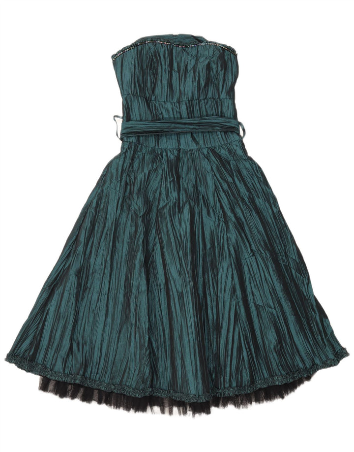 Vestido sin tirantes para mujer Bay UK 40 Small Green Nylon