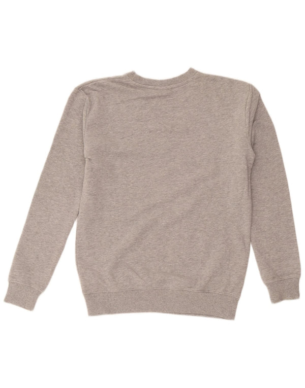 Ellesse Mujer Sudadera Jumper UK 8 Small Gris Moteado Algodón