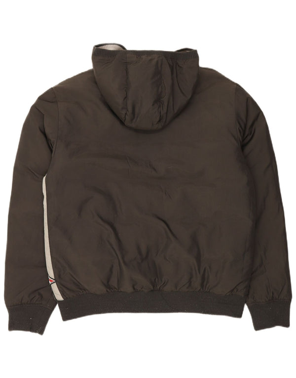 Chaqueta acolchada reversible con capucha para hombre Bear UK 40 Large Grey Polyamide