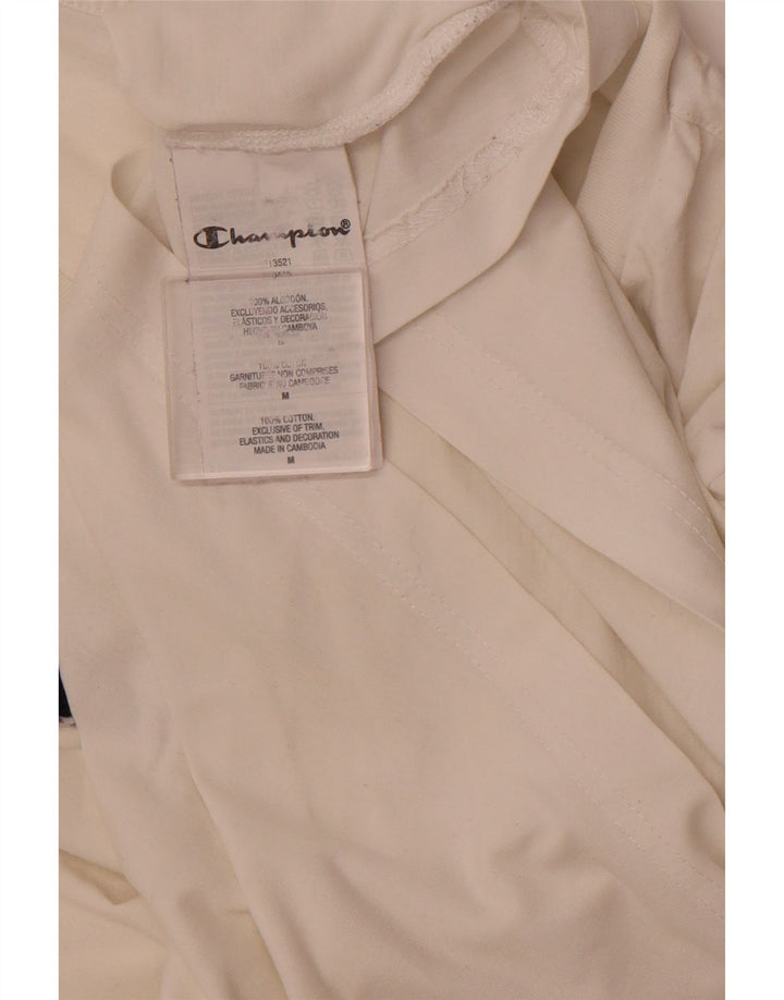 CHAMPION Camiseta gráfica para hombre Top Medium White Cotton