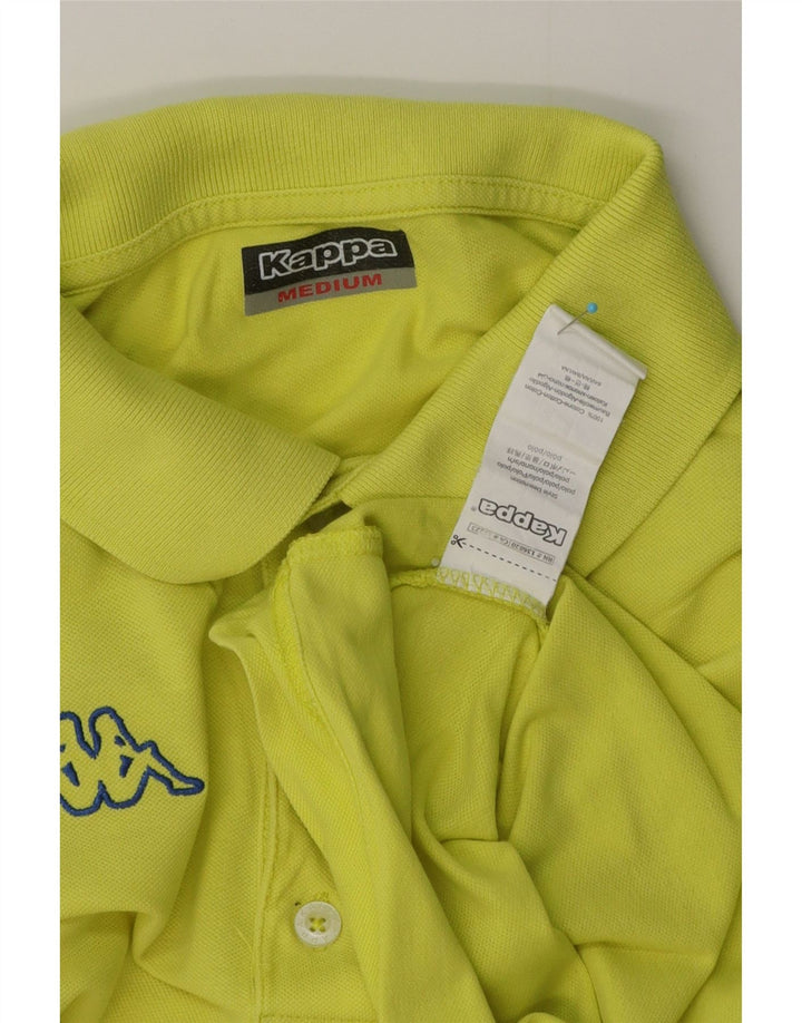 Polo Kappa Hombre Algodón Verde Medio