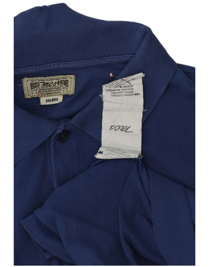 Marlboro Classics Polo Hombre 2XL Algodón Azul