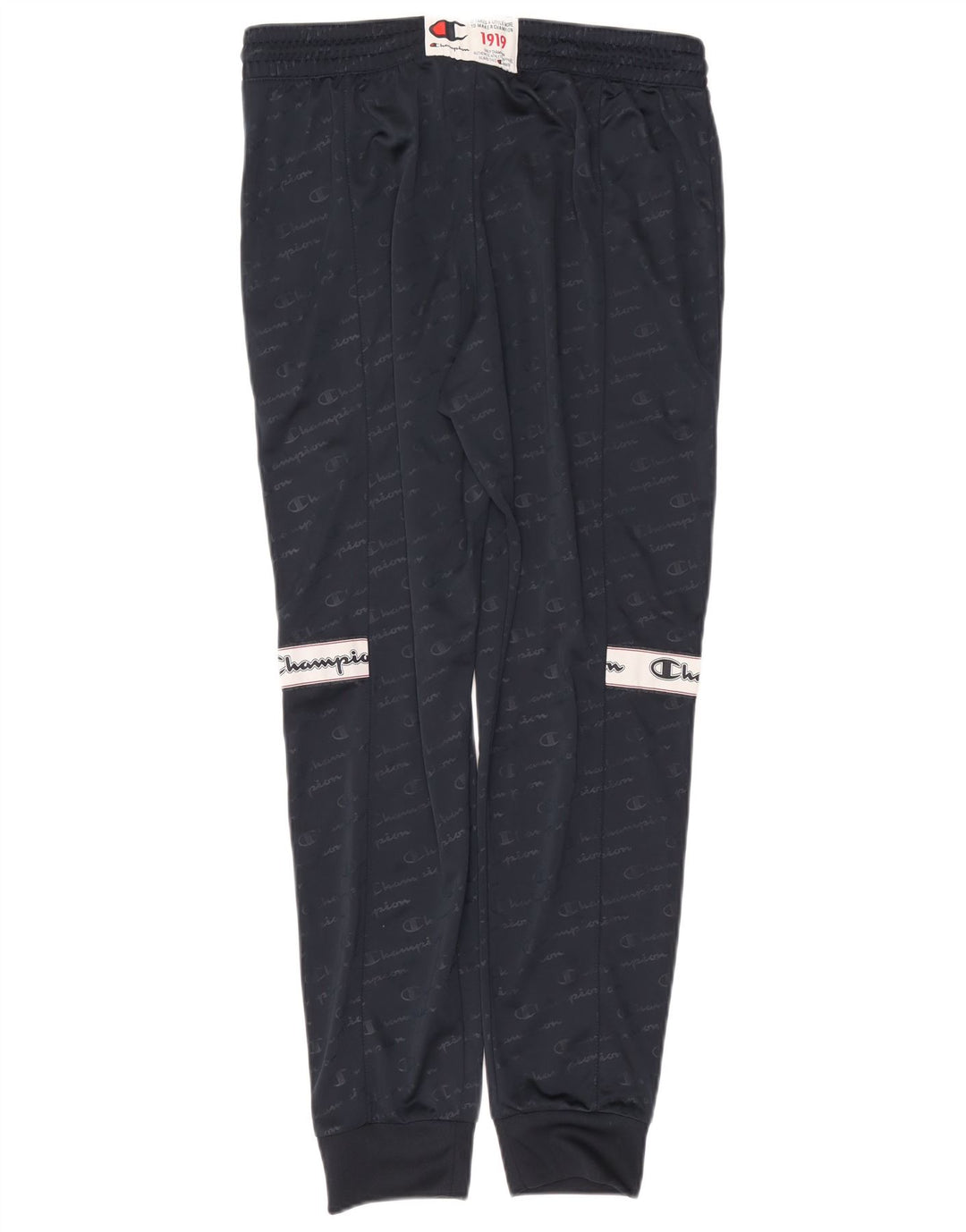 Champion Pantalones De Chándal Gráficos Para Hombre Joggers Large Poliéster Azul Marino