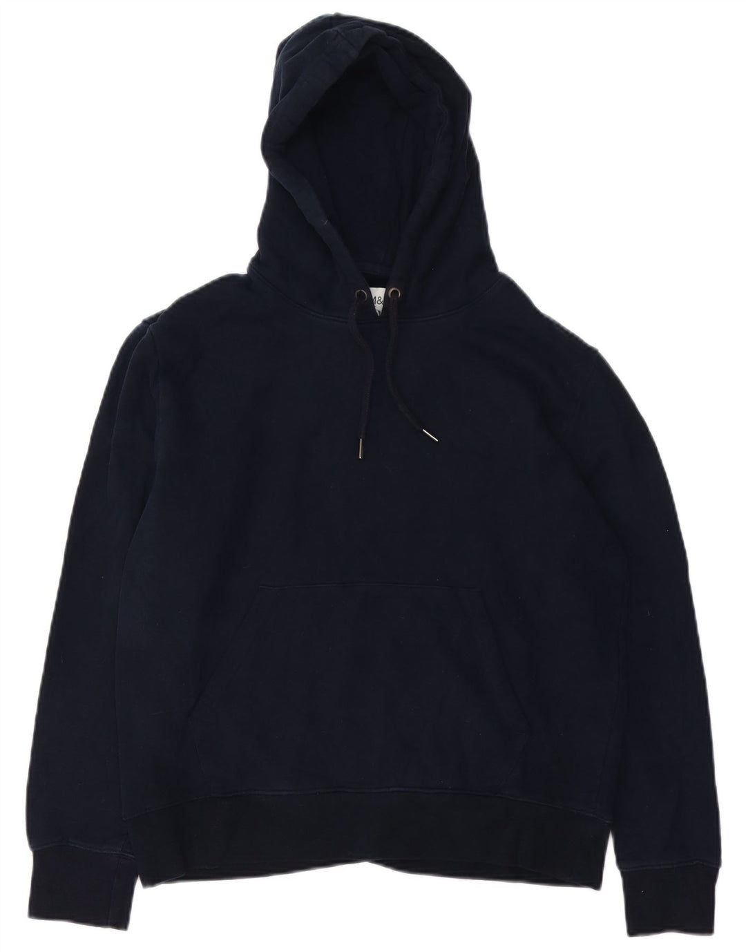 Marks & Spencer Mujer Sudadera con capucha Jumper Medium Azul Marino Algodón