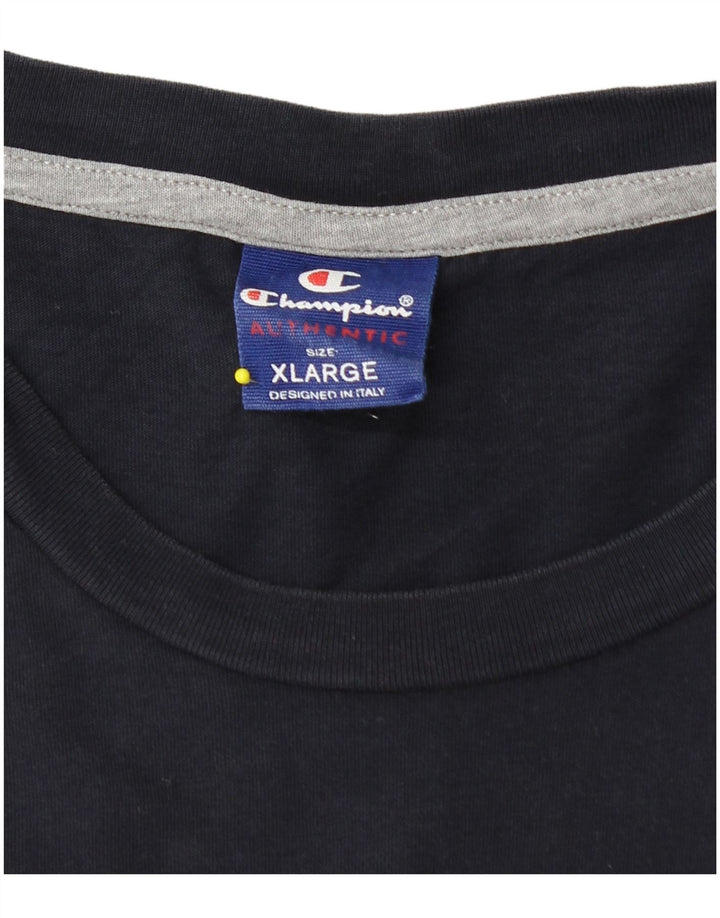 Champion Camiseta Hombre Top XL Azul Marino
