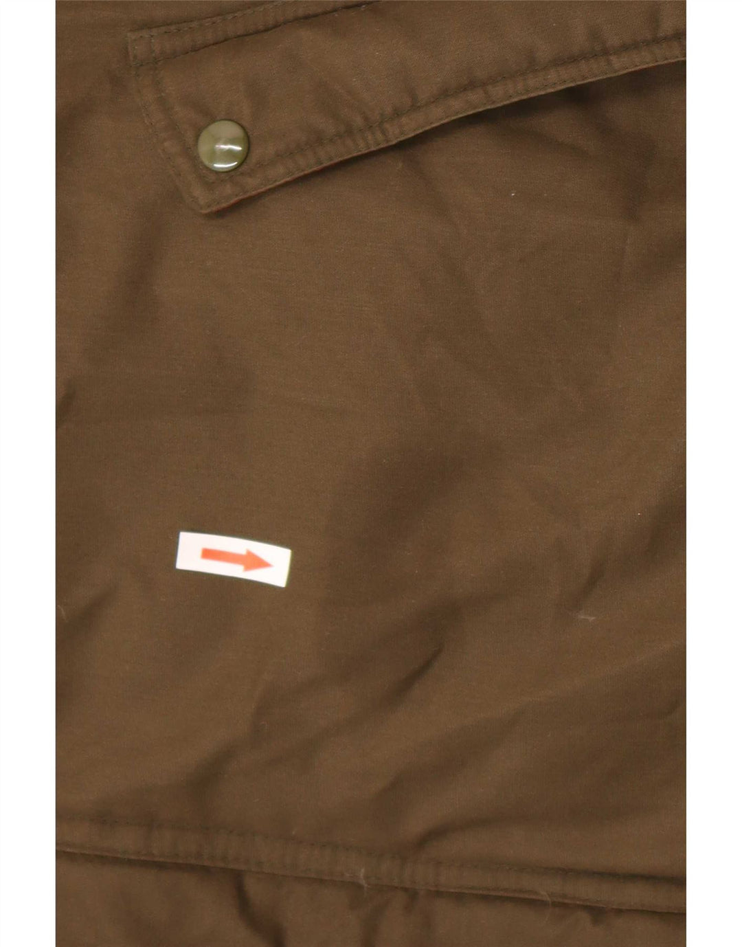 Chaqueta acolchada vintage para hombre Reino Unido 42 XL Marrón