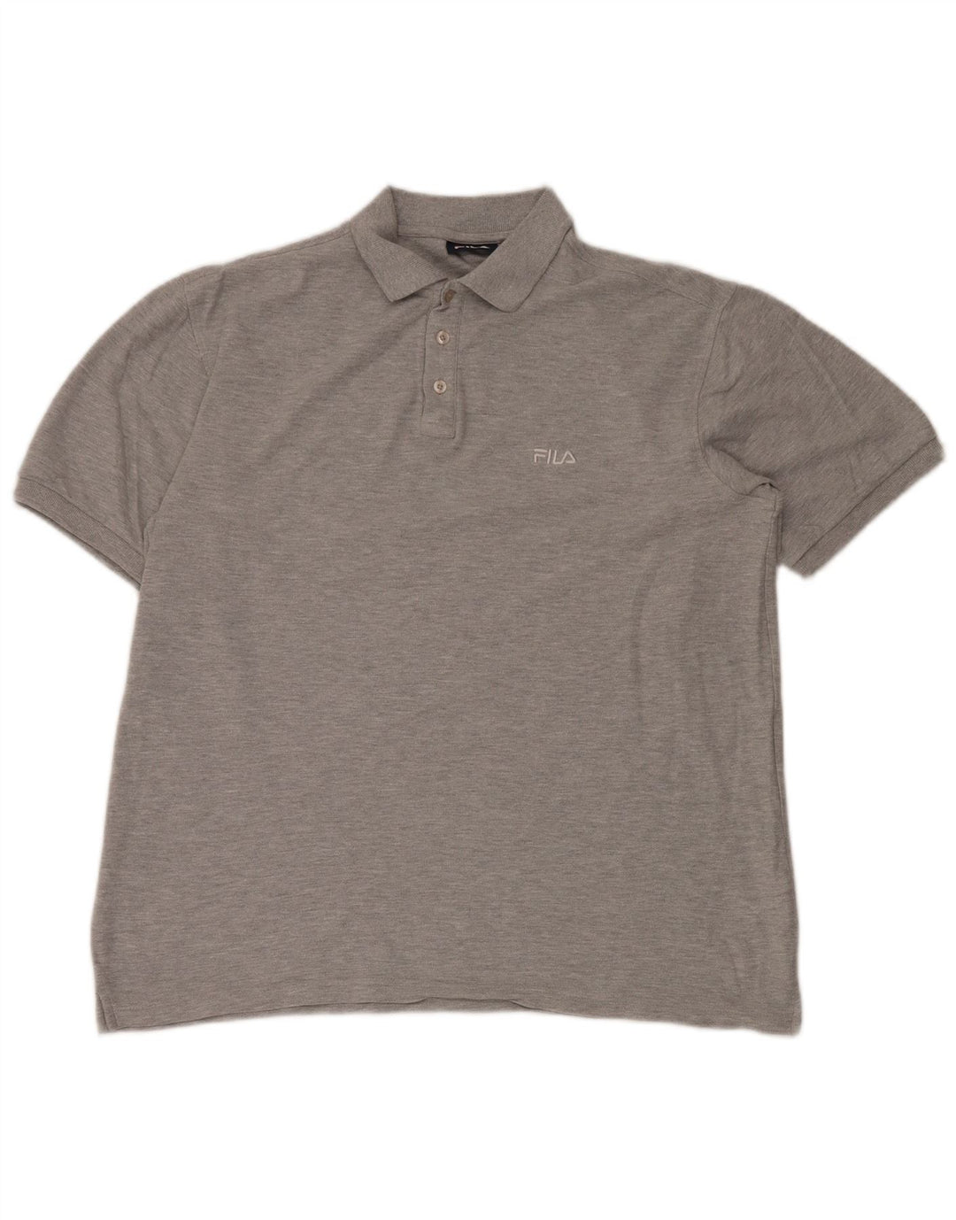 FILA Polo Hombre XL Algodón Gris
