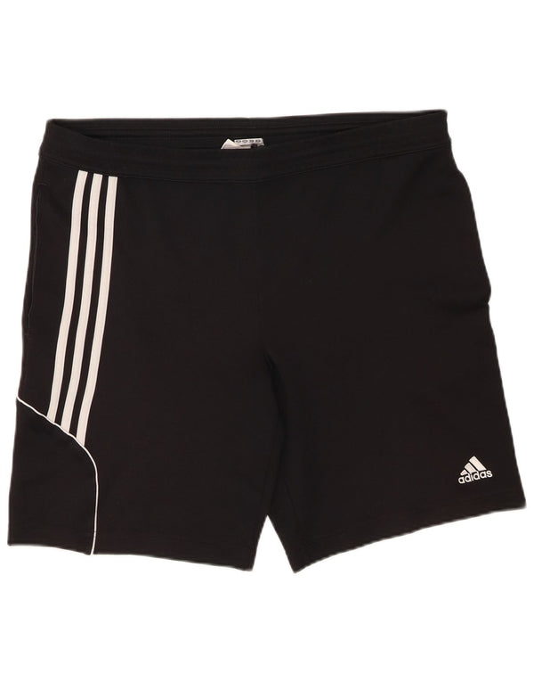 Adidas Mens Climalite Sport Shorts Grande Negro Poliéster