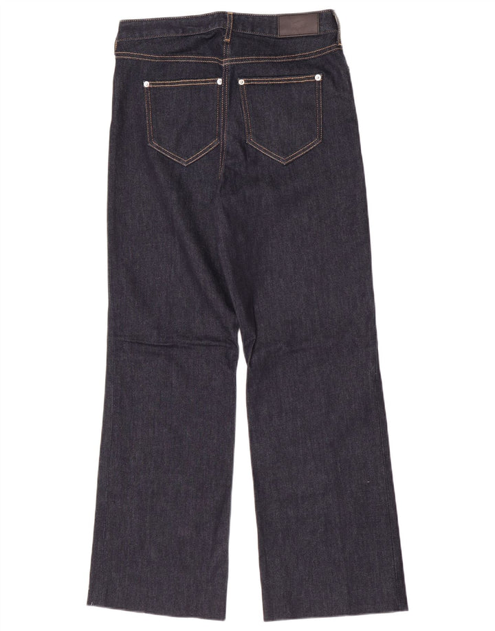 Lacoste Jeans Bootcut para Mujer Talla 36 Small W28 L29 Algodón Azul Marino