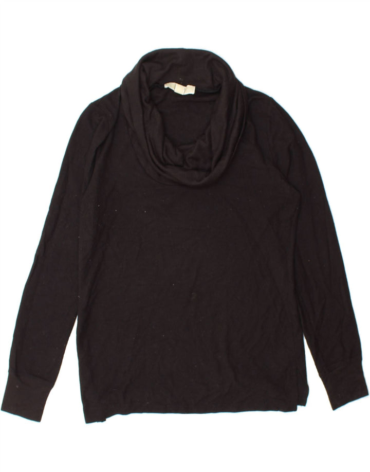 MICHAEL KORS Womens Roll Neck Jumper Sweater UK 14 Medium Black Vintage Michael Kors and Second-Hand Michael Kors from Messina Hembry 