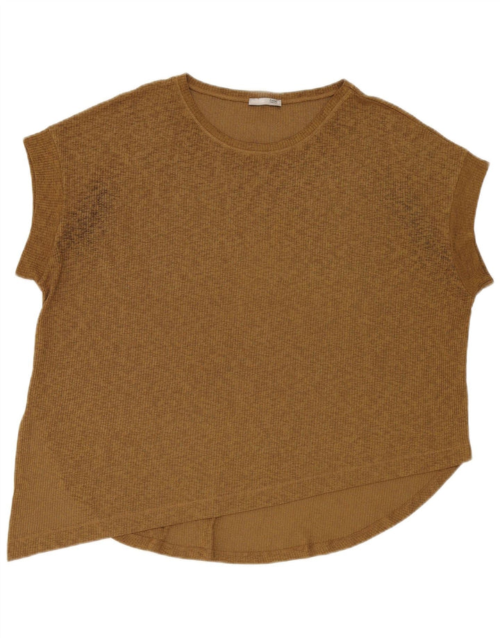 Zara Blusa Asimétrica De Gran Tamaño para Mujer UK 46 Large Khaki