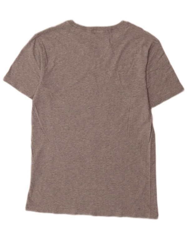 Paul Smith Camiseta gráfica para mujer Top UK 12 Algodón moteado gris medio