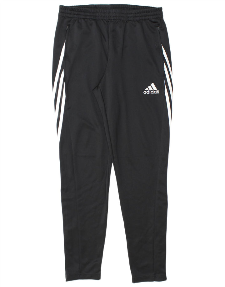 Adidas Hombre Climalite Pantalones De Chándal Mediano Negro Poliéster