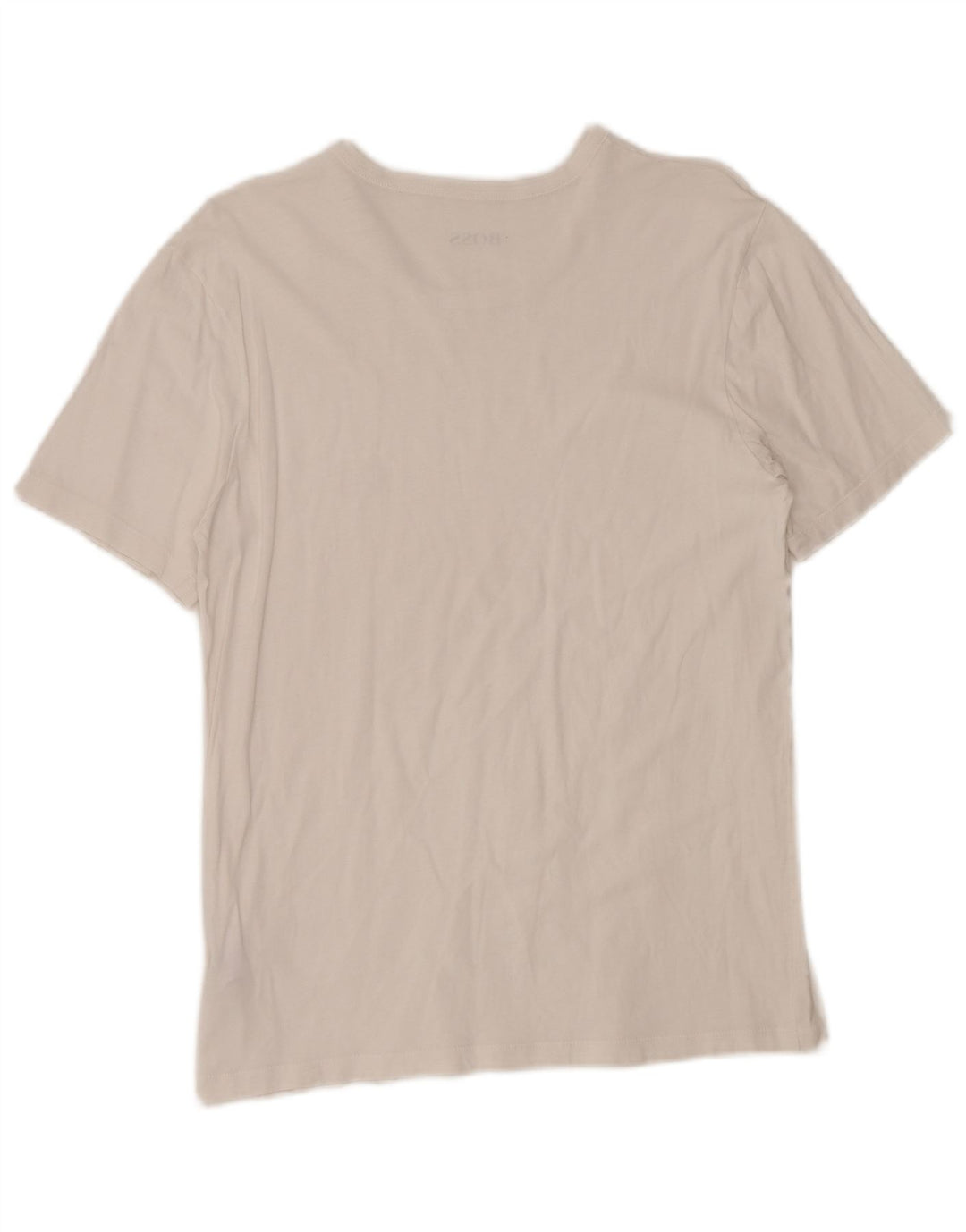Hugo Boss Camiseta para mujer Top UK 12 Medium White Cotton