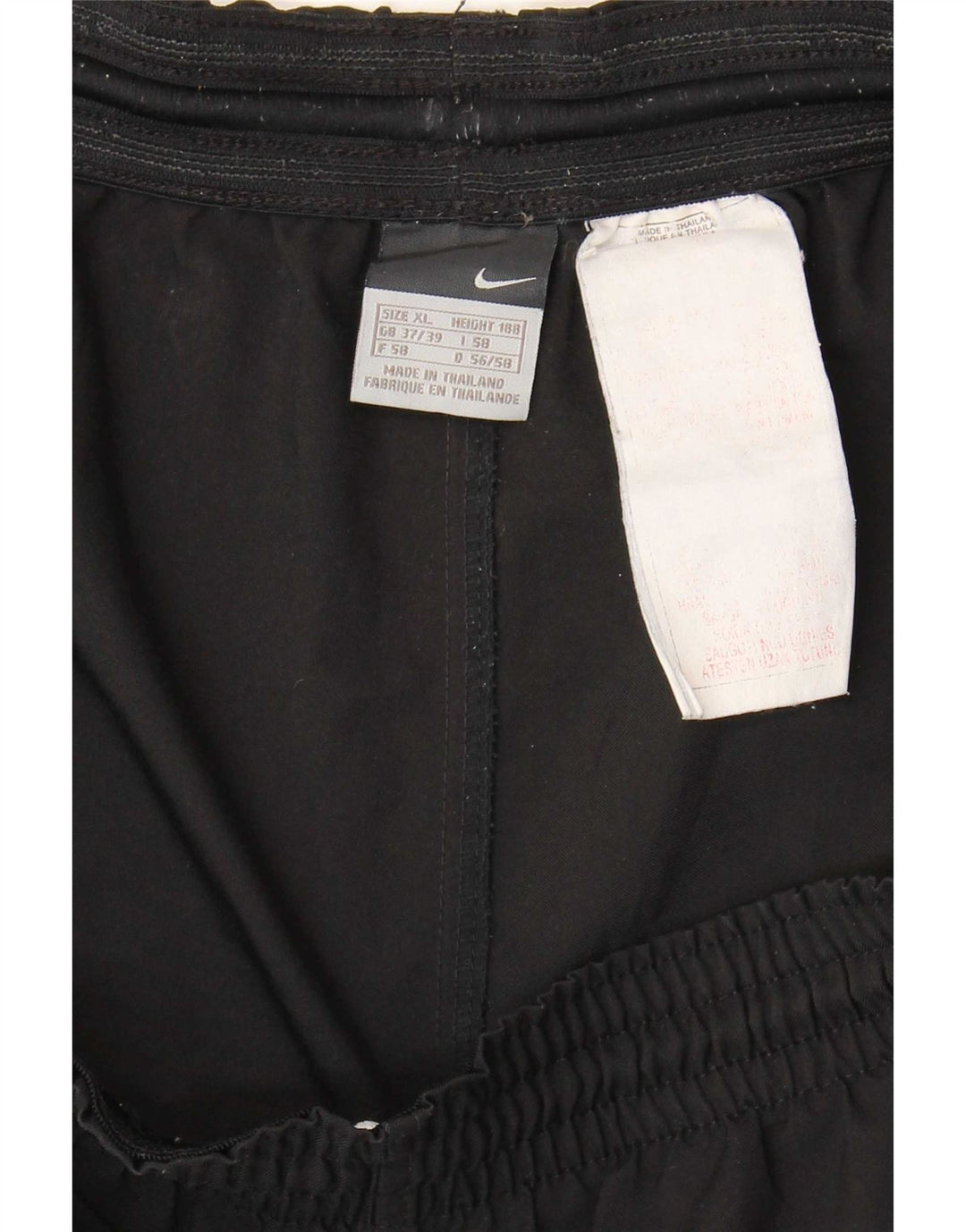 Nike Pantalones cortos deportivos gráficos para hombre XL Negro