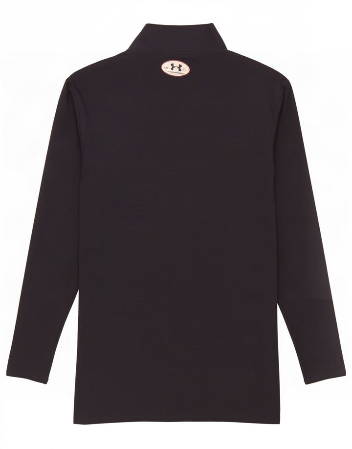 Under Armour Camiseta Cold Gear para hombre de manga larga de nailon negro grande