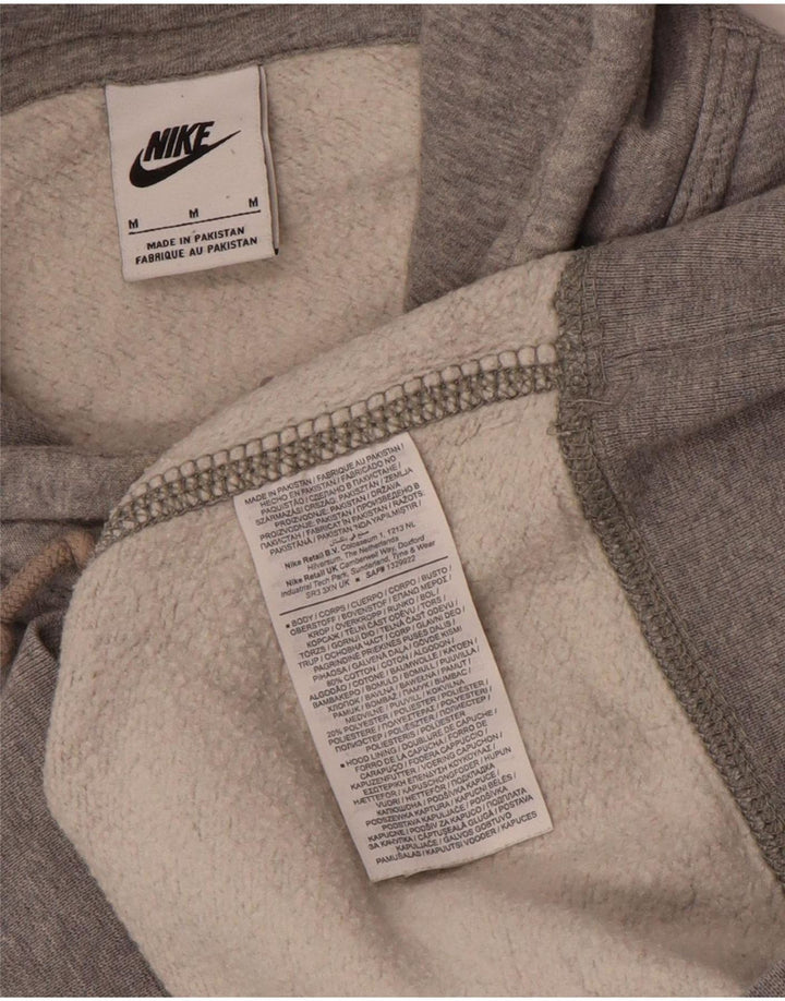 Sudadera Con Capucha Nike Hombre Gris Medio