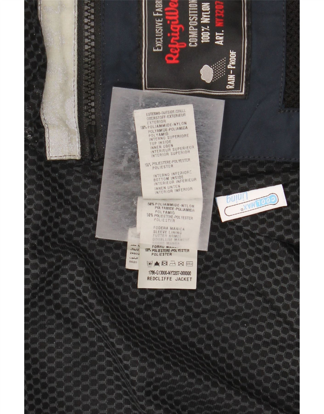 Refrigiwear Chaqueta bomber para hombre UK 40 Large Poliamida azul marino