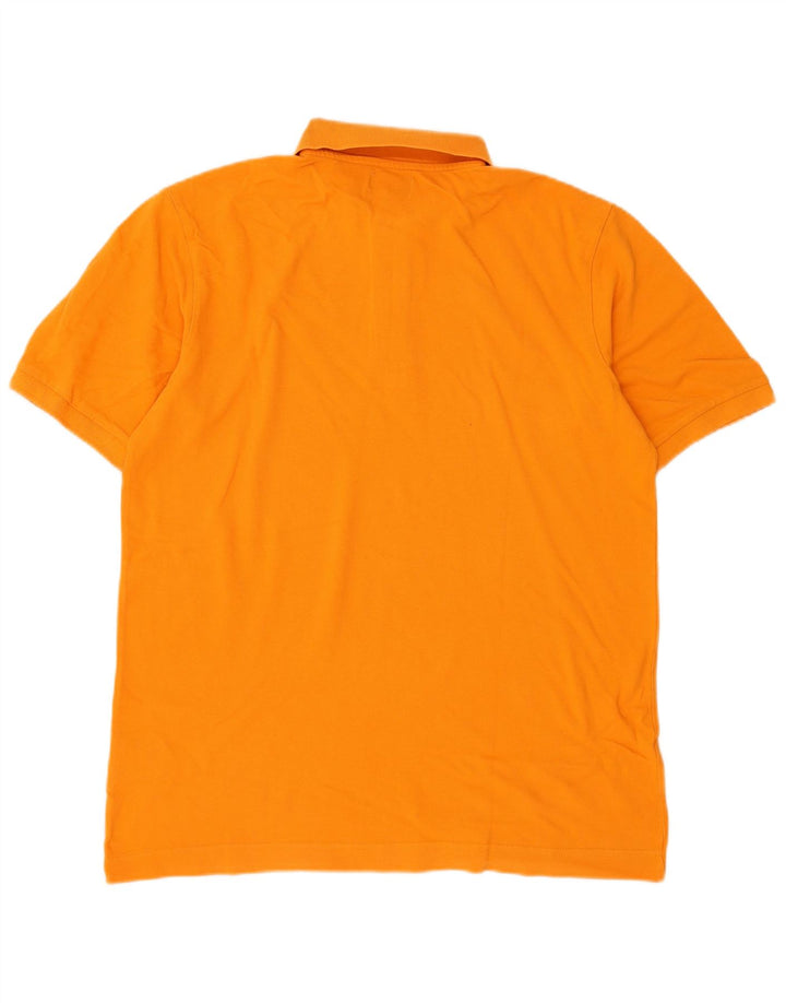 Kappa Polo Hombre XL Naranja Algodón