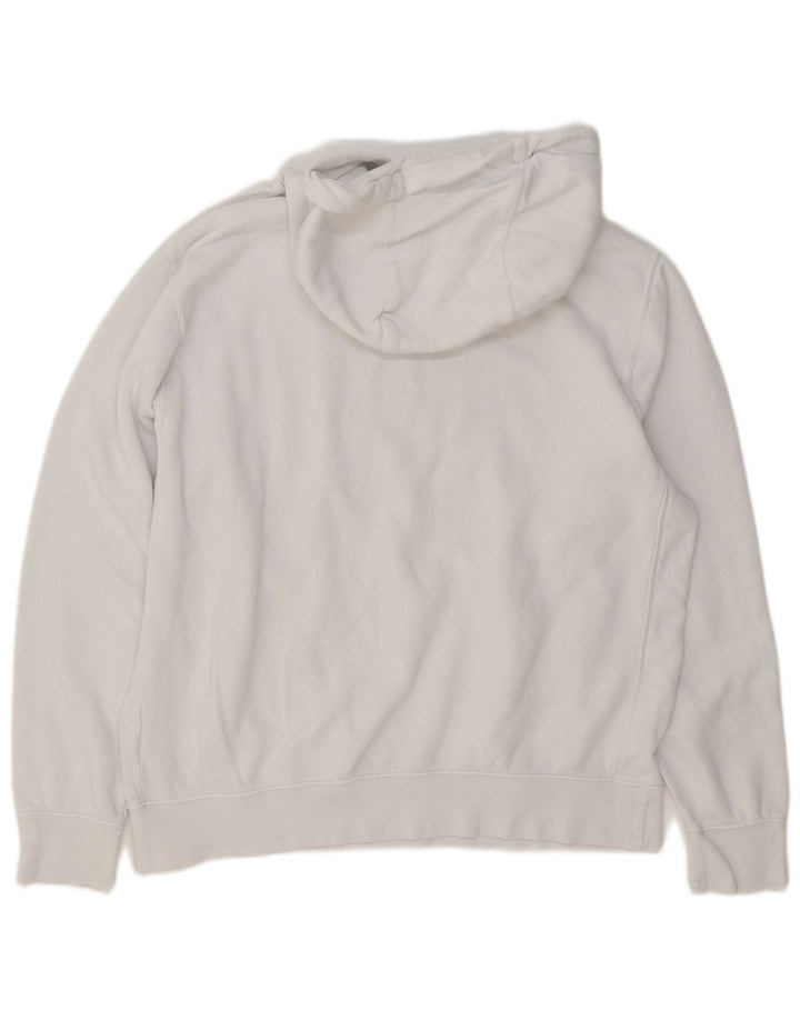 Nike Jersey con capucha gráfica para hombre, talla grande, algodón blanco