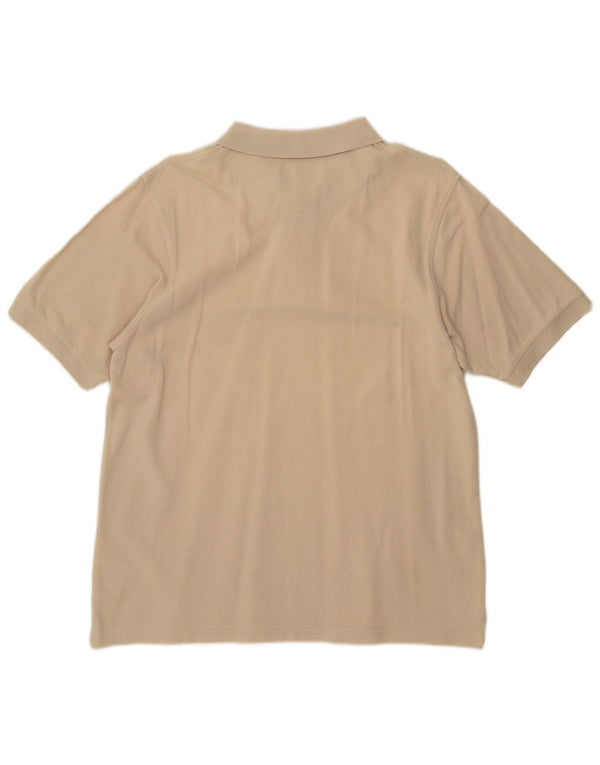 TIMBERLAND Polo Hombre Algodón Rayas Beige Medio