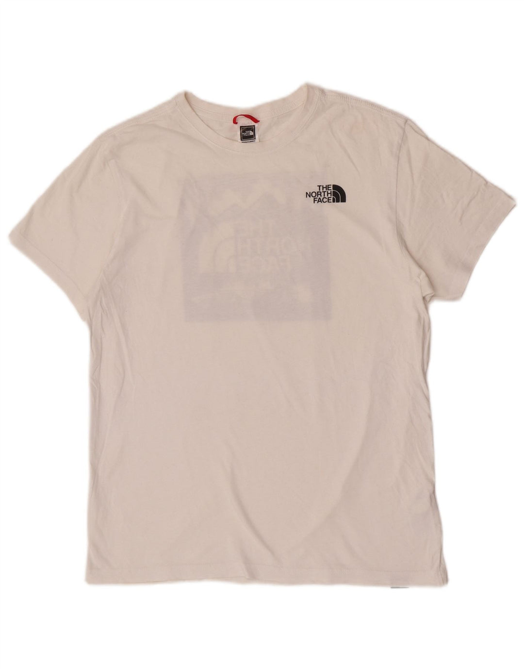 The North Face Camiseta gráfica para hombre Top Medium White Cotton