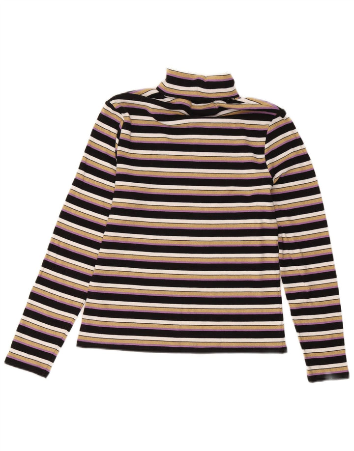 Marks & Spencer Top para mujer de manga larga UK 44 Mediano Rayas multicolores