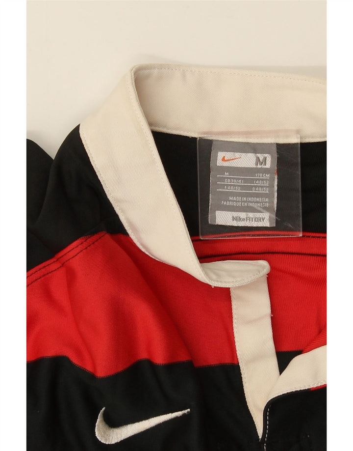 NIKE Camiseta gráfica para hombre Top mediano rojo a rayas