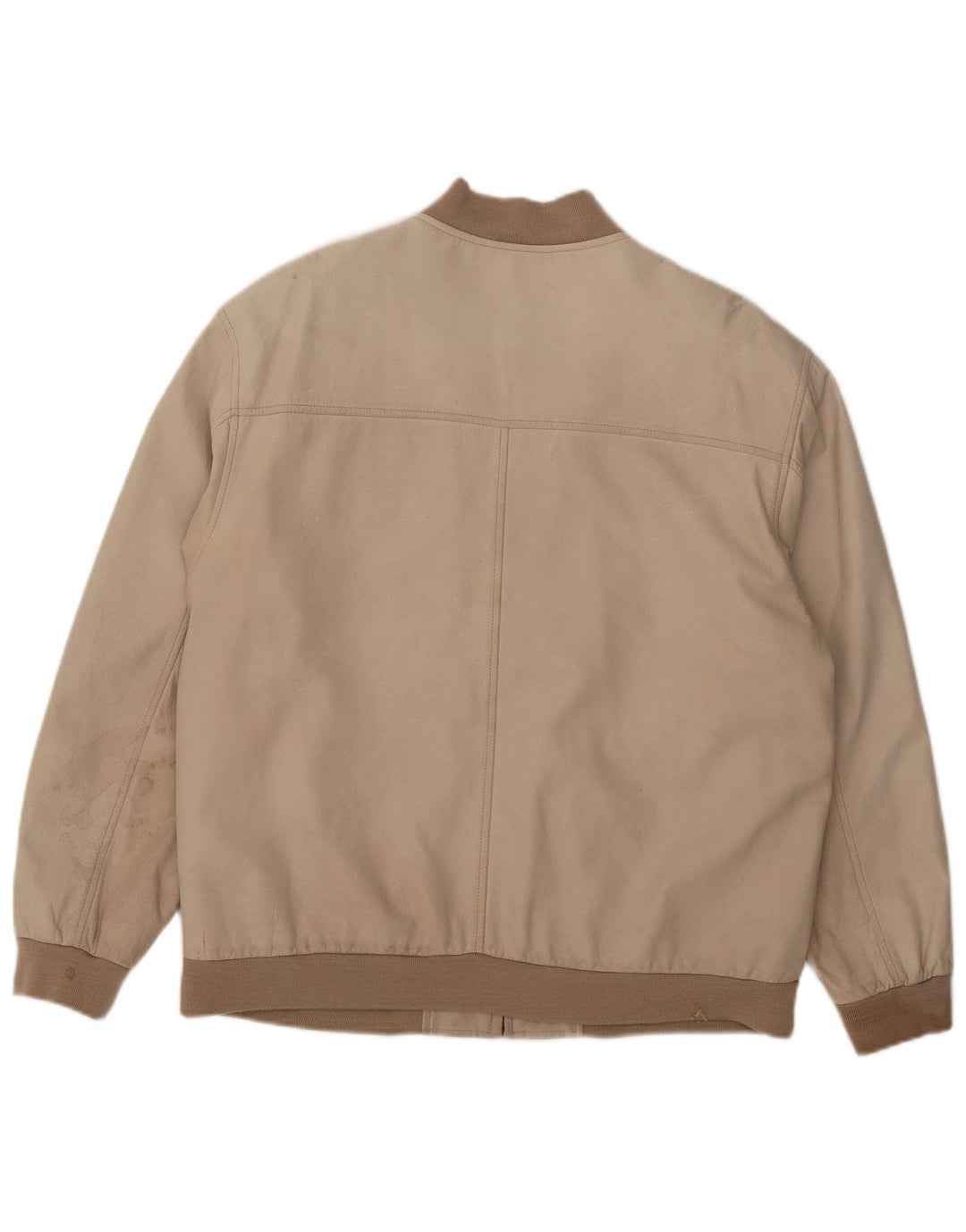 WESTBURY Chaqueta de cuero para hombre UK 38 Cuero beige medio