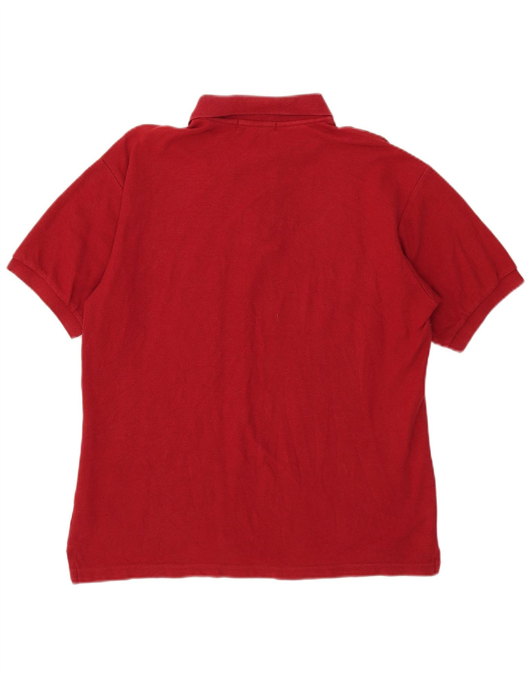 FILA Polo para hombre IT 48 Small Rojo Algodón