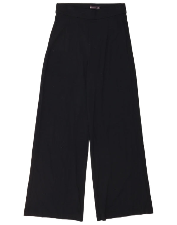 Marks & Spencer Pantalones de cintura alta para mujer UK 8 Small W26 L28 Azul marino