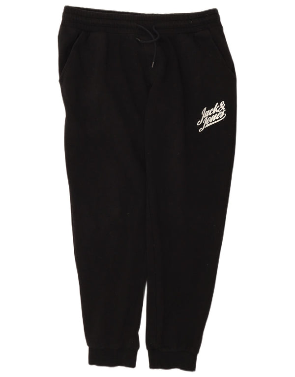 Jack & Jones Hombre Pantalones De Chándal Gráfico Joggers Large Negro Algodón