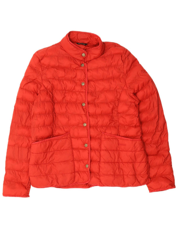Barbour Womens Padded Jacket UK 16 Large Red