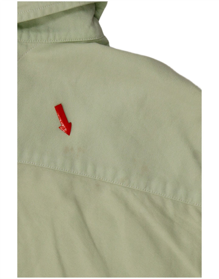 Camisa Tommy Hilfiger Hombre Grande Algodón Verde