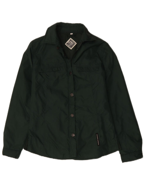 TUCANO URBANO Chaqueta bomber extragrande para mujer UK 6 XS Nylon verde