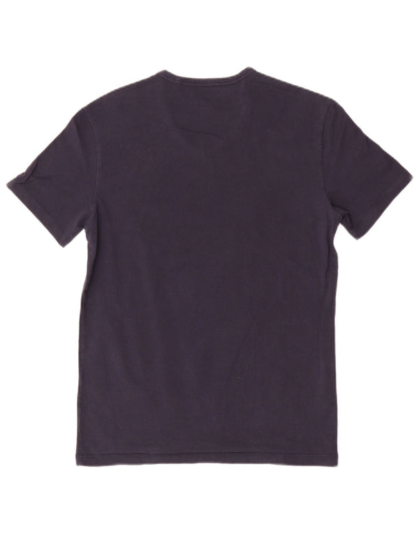 Guess Camiseta Gráfica Para Hombre Top Medium Azul Marino
