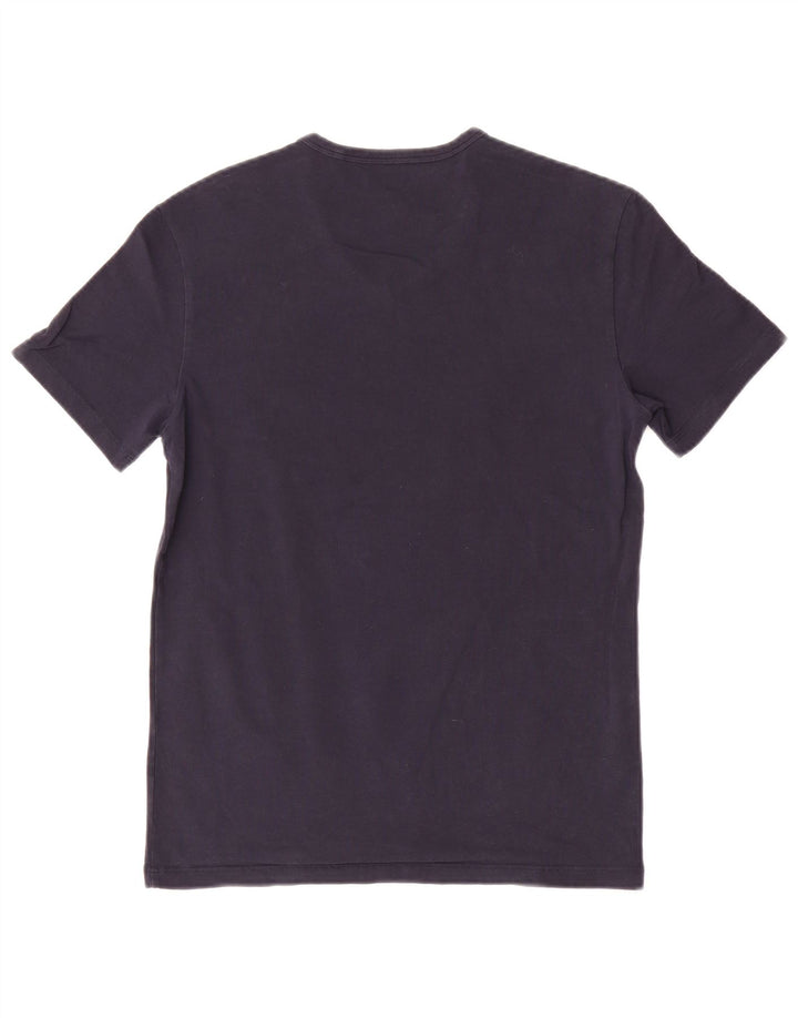 Guess Camiseta Gráfica Para Hombre Top Medium Azul Marino
