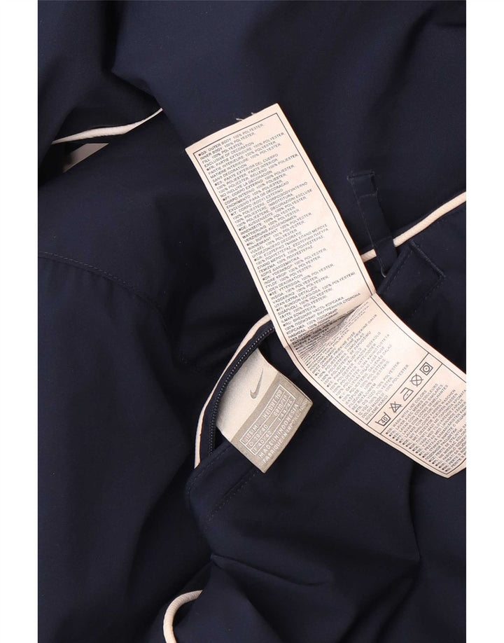 Chaqueta reversible con capucha para mujer Nike UK 10/12 Medium Azul marino Colorblock