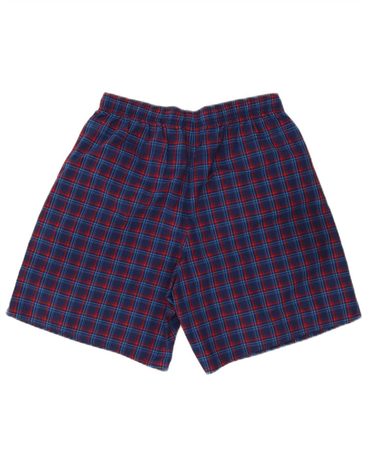 Adidas - Pantalones cortos deportivos para hombre, tamaño mediano, azul marino, poliéster