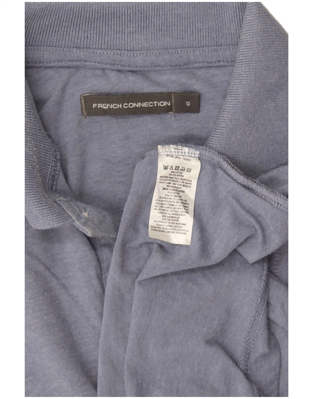 FRENCH CONNECTION Polo Hombre Algodón Azul Pequeño