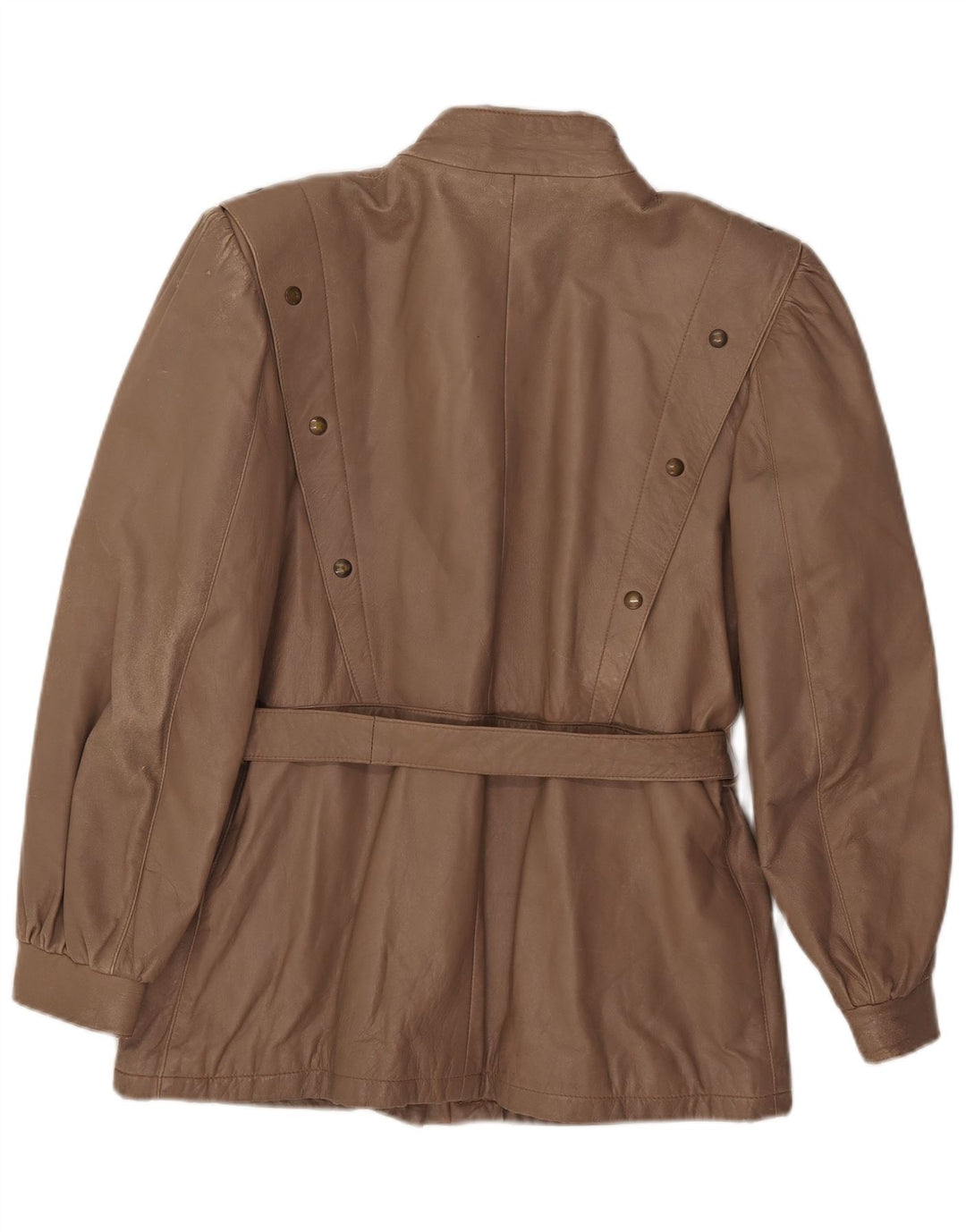 Liverpool Chaqueta de cuero para mujer IT 46 Cuero beige grande