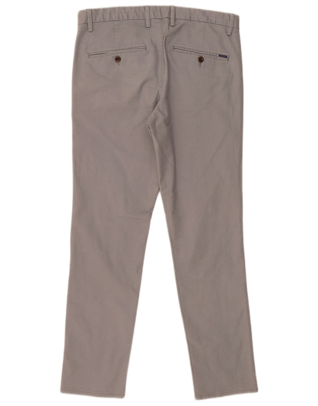 GANT Pantalón chino slim Hallden para hombre W32 L30 Algodón gris