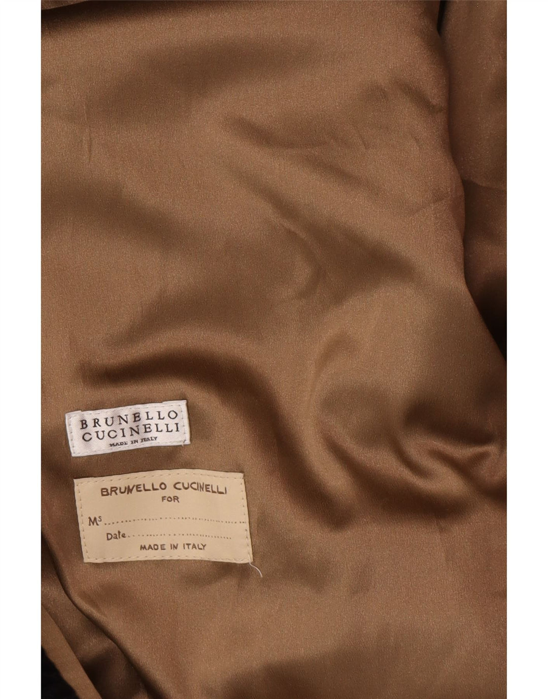 BRUNELLO CUCINELLI Abrigo cruzado para mujer EU 40 Small Black Classic