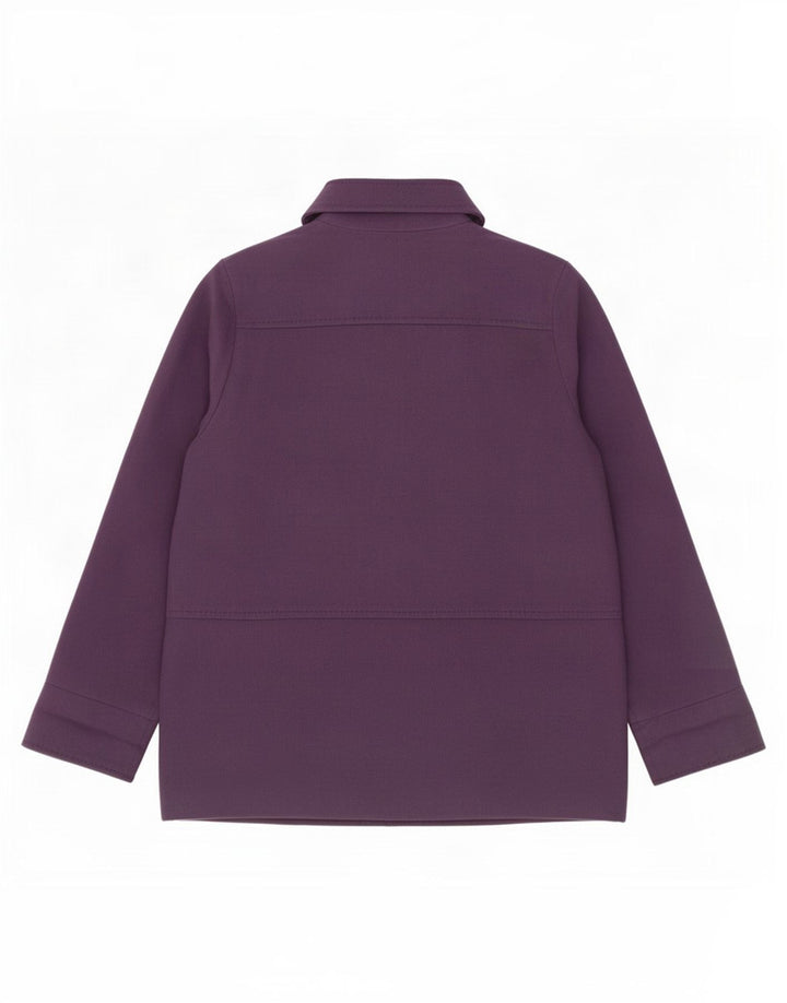 Marks & Spencer Abrigo para mujer UK 46 Grande Púrpura Lana nueva