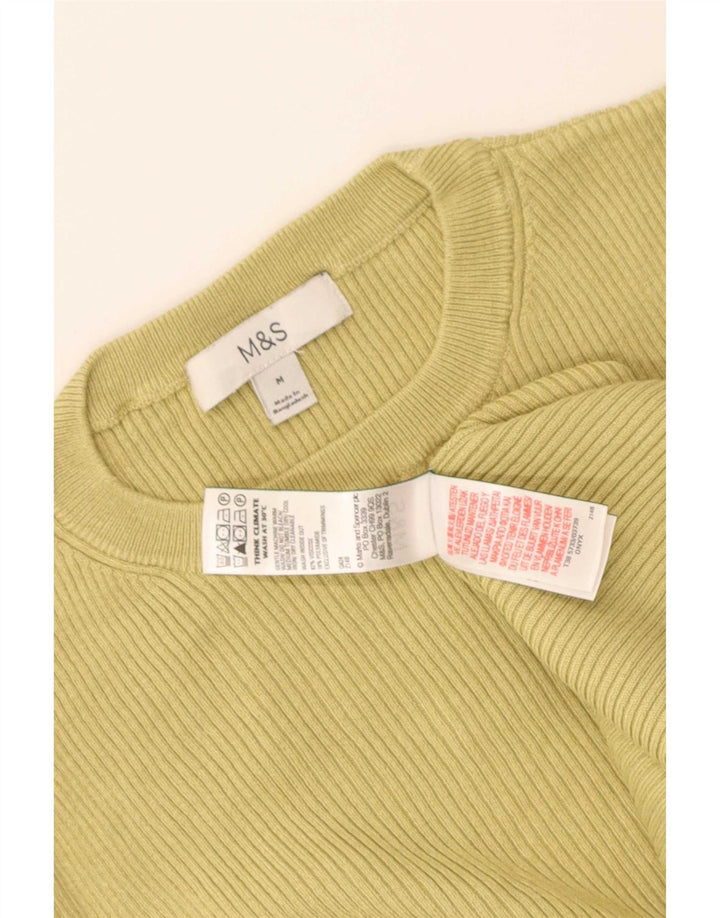 Marks & Spencer Camiseta para mujer Top UK 42 Viscosa verde medio