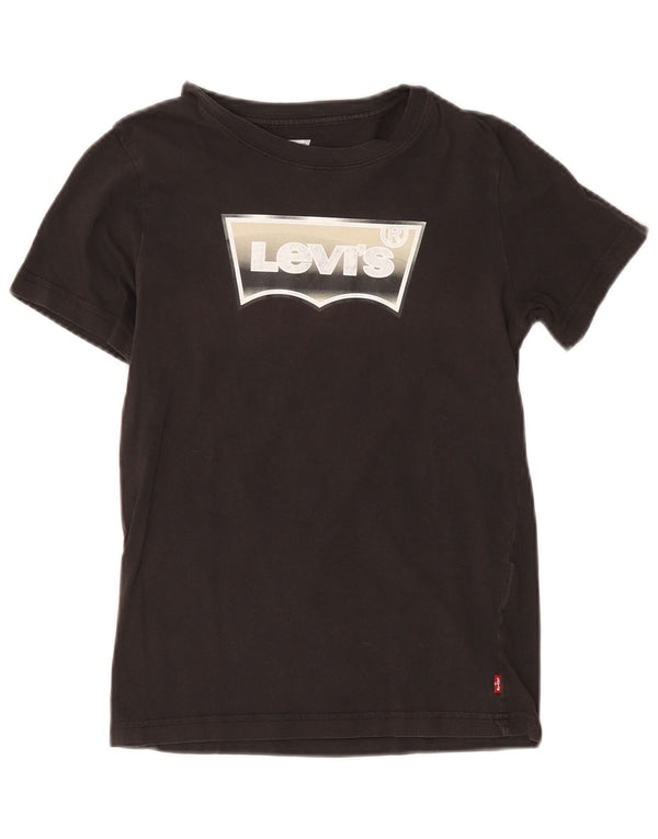 Levi's Camiseta gráfica para niños 11-12 años Negro Algodón