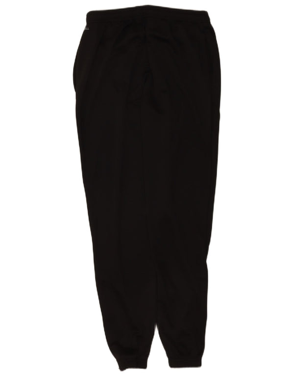 Puma Mujer Chándal Pantalones Joggers UK 12 Mediano Negro Poliéster