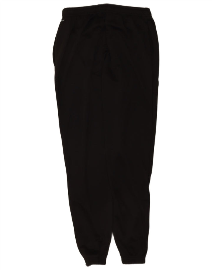 Puma Mujer Chándal Pantalones Joggers UK 12 Mediano Negro Poliéster
