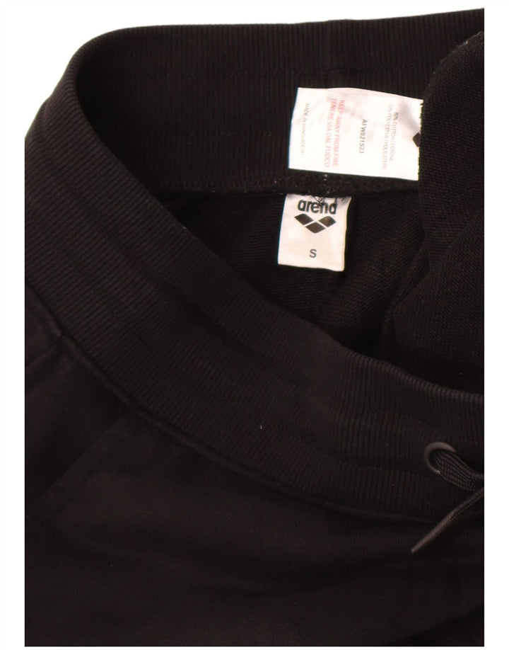 Arena Hombre Cargo Chándal Pantalones Joggers Small Negro Algodón